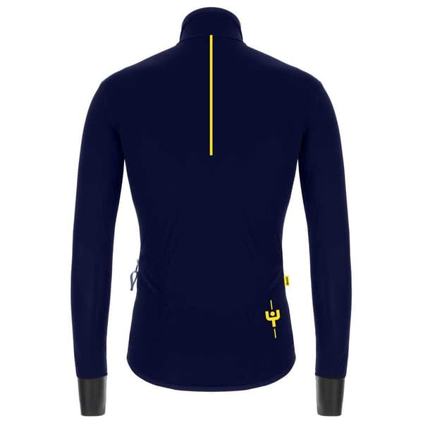 Santini Jakke Le Maillot Jaune Blå M Mand