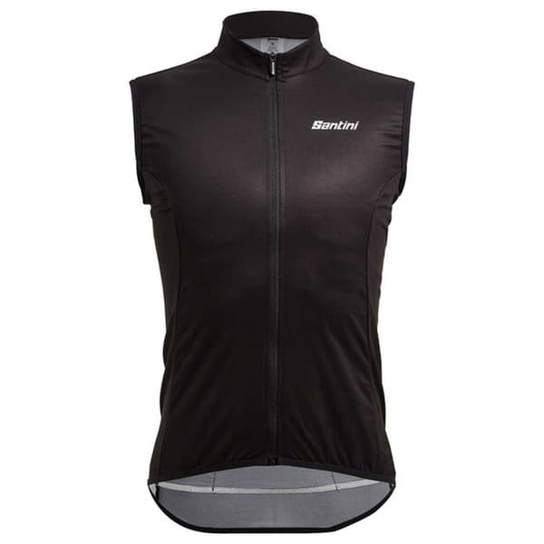 Santini Gilet Nebula Musta 4XL Mies