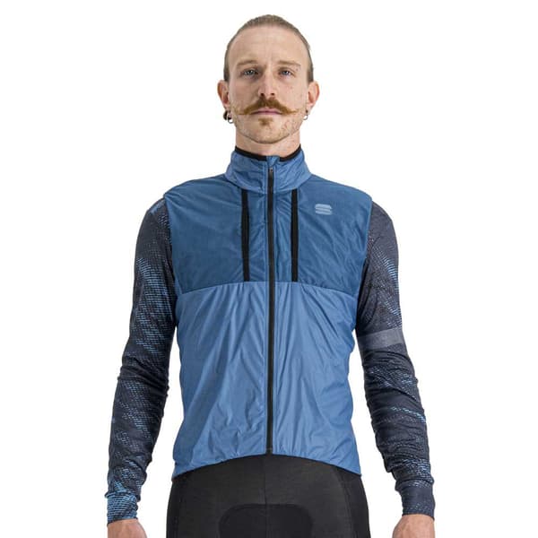 Sportful Gilet Giara Layer Blå M Man