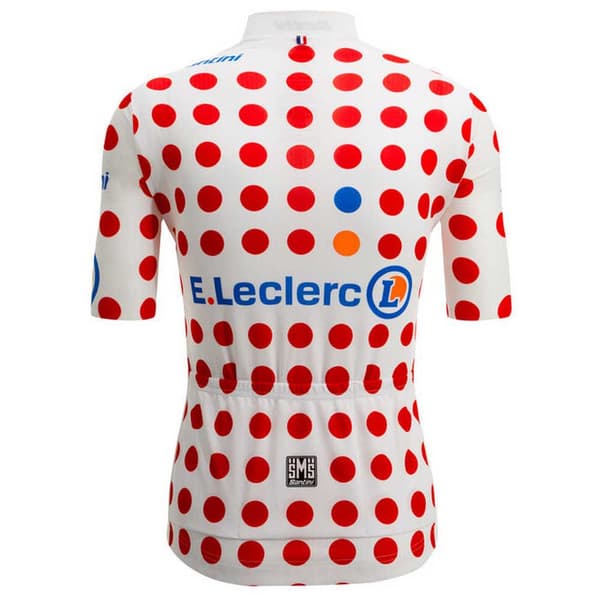 Santini Johtaja Relica Tour De France Gpm 2022 Lyhyt Hiha Jersey Valkoinen XS Mies