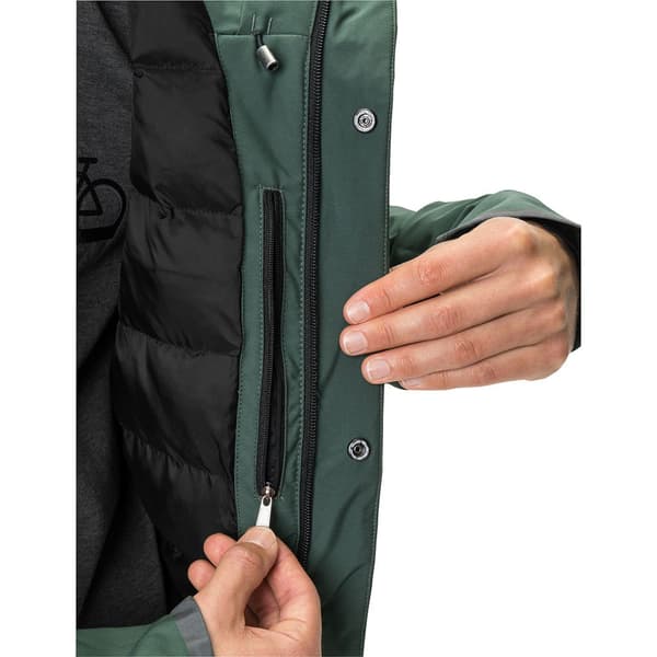 Vaude Bike Regnjakke Cyclist Warm Grøn M Mand