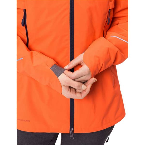 Vaude Bike Jacka Yaras 3in1 Orange 38 Kvinna