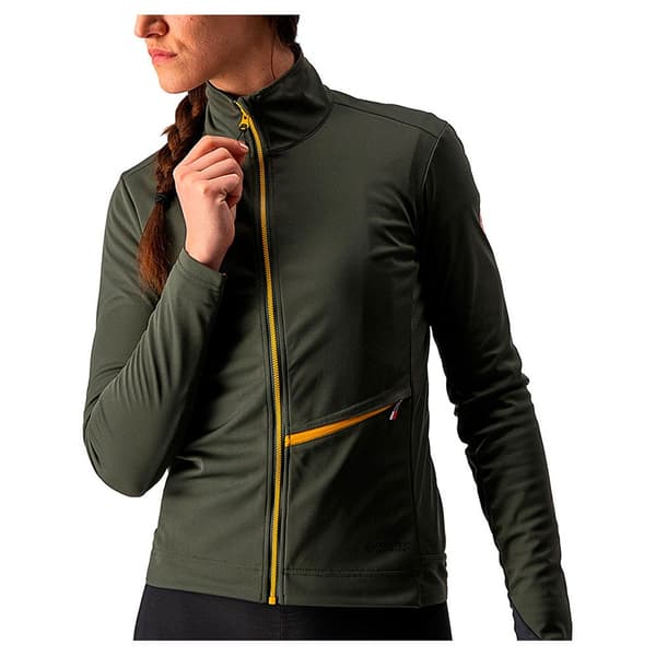 Castelli Jakke Go Grøn S Kvinde