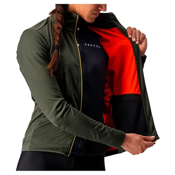 Castelli Jakke Go Grøn S Kvinde