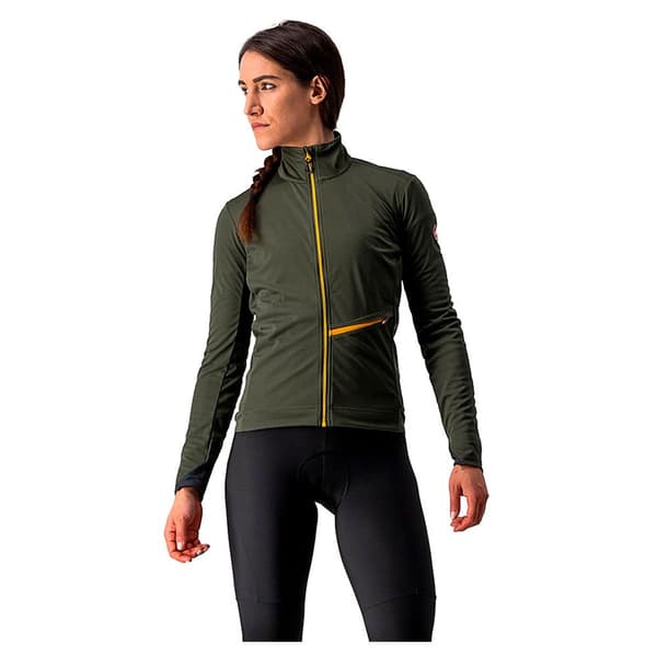 Castelli Jakke Go Grøn S Kvinde