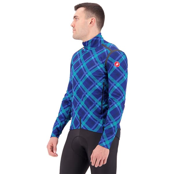 Castelli Jacka Perfetto Ros Blå L Man