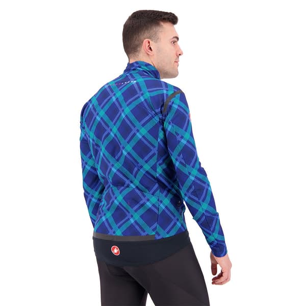 Castelli Jacka Perfetto Ros Blå L Man