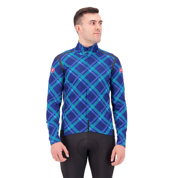 Castelli Jacka Perfetto Ros Blå L Man