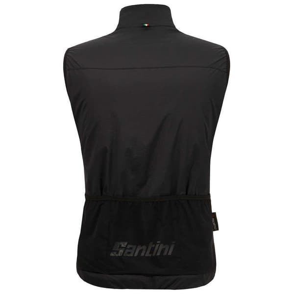 Santini Gilet Alpha Pack Svart L Man