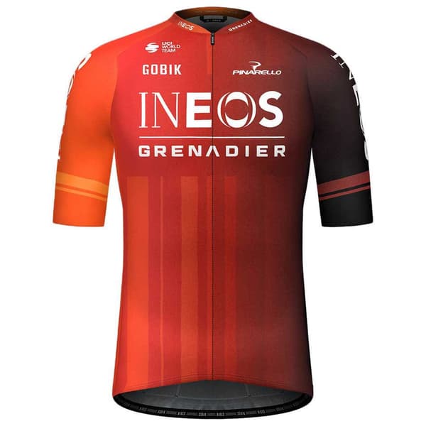 Gobik Kortærmet Trøje Odyssey Ineos Grenadiers 2024 Orange S Mand