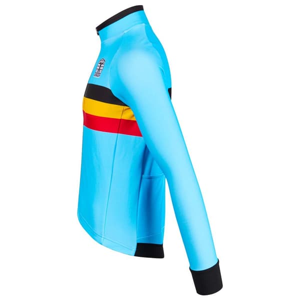 Bioracer Langærmet Trøje Belgium Icon Tempest Termal Blå M Mand