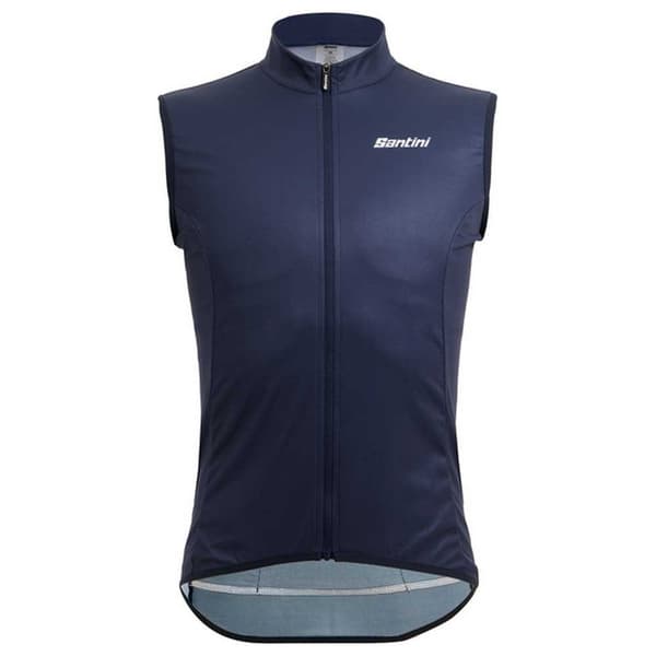 Santini Gilet Nebula Blå 2XL Mand