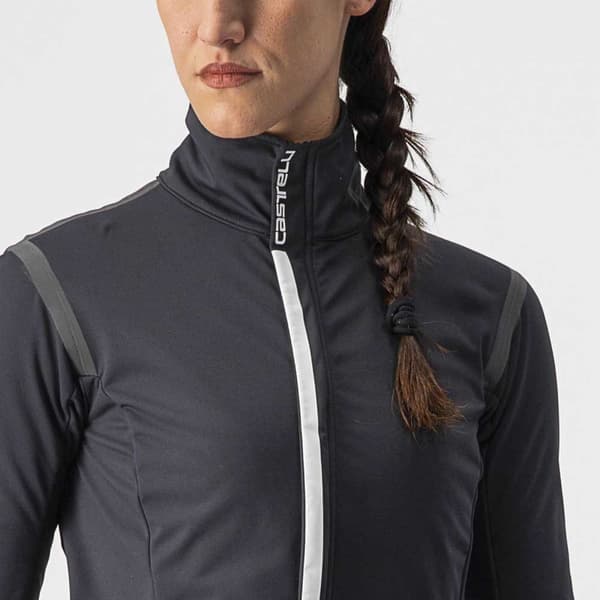 Castelli Jacka Alpha Ultimate Insulated Svart,Grå S Kvinna
