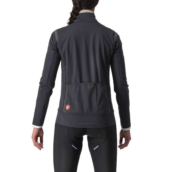 Castelli Jacka Alpha Ultimate Insulated Svart,Grå S Kvinna
