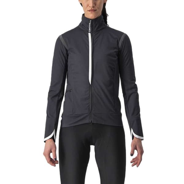 Castelli Jacka Alpha Ultimate Insulated Svart,Grå S Kvinna