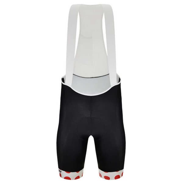 Santini Leder Tour De France Gpm 2022 Hagesmæk Shorts Sort M Mand