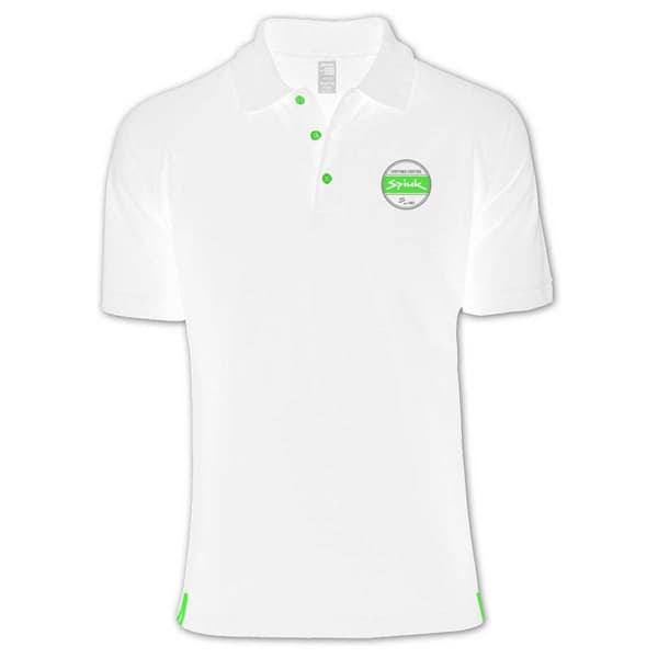Spiuk Kortærmet Poloshirt Club Hvid 2XL Mand