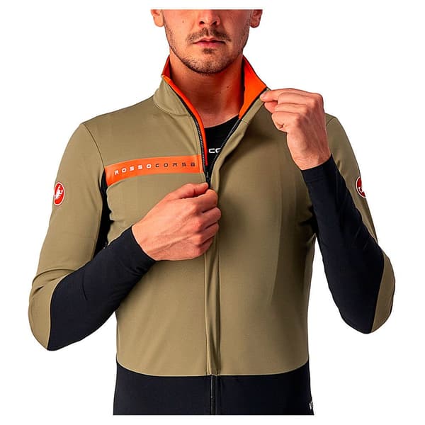 Castelli Jakke Beta Ros Grøn 2XL Mand