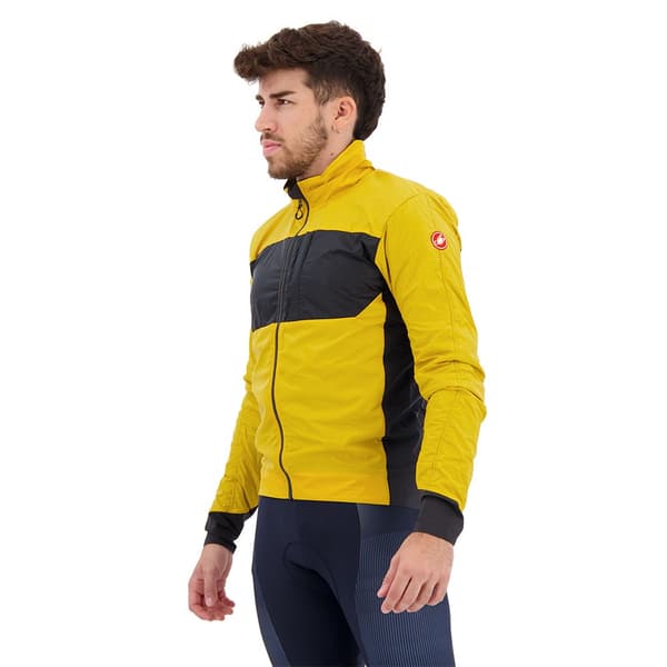 Castelli Jakke Unlimited Puffy Gul M Mand