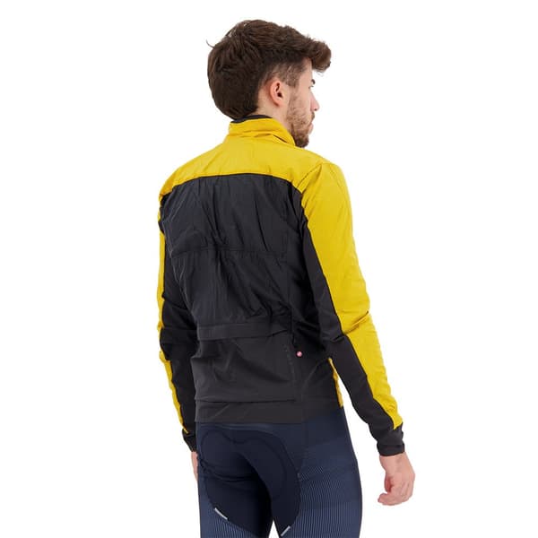 Castelli Jakke Unlimited Puffy Gul M Mand