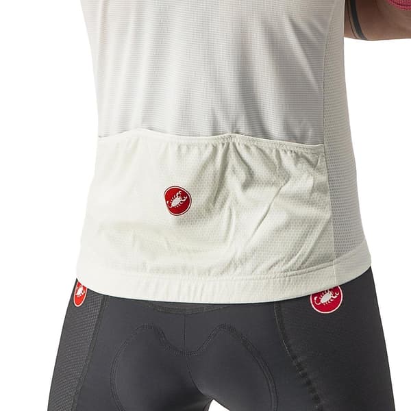 Castelli Lyhythihainen Jersey Giro Italia 2022 Fuori Valkoinen M Mies