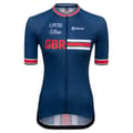 Pikkukuva 1 / 2: Kalas Lyhythihainen Jersey Great Britain Cycling Team Monivärinen M Nainen