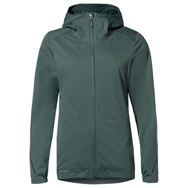 Vaude Bike Regnjakke Cyclist Iii Grøn 36 Kvinde