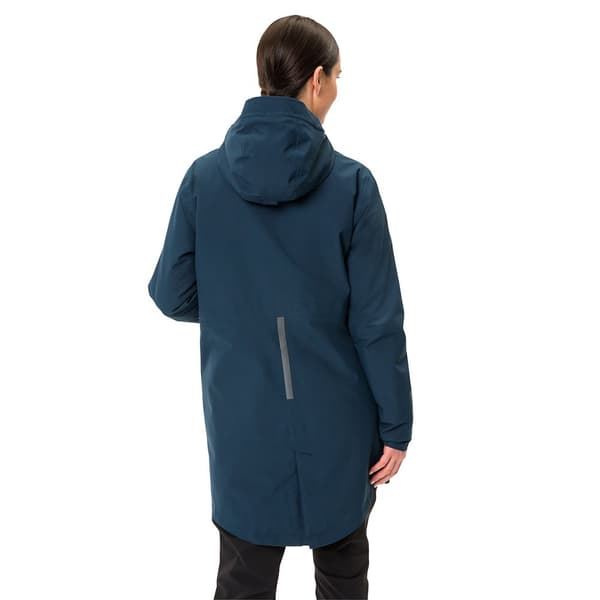 Vaude Bike Parkas Cyclist Padded Ii Blå 36 Kvinna