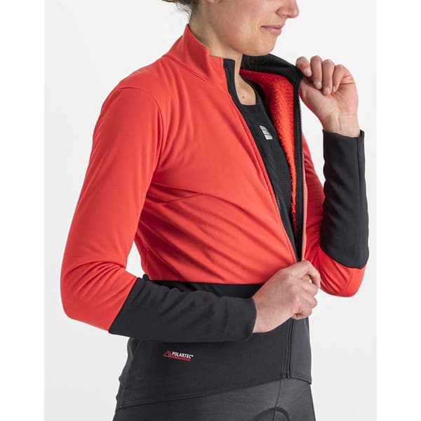 Sportful Jacka Total Comfort Orange M Kvinna