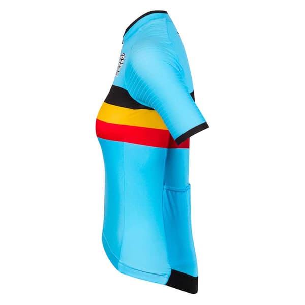 Bioracer Kortärmad Tröja Belgium Icon Classic Flerfärgad S Kvinna