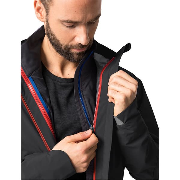 Vaude Bike Jacka Yaras 3in1 Svart S Man