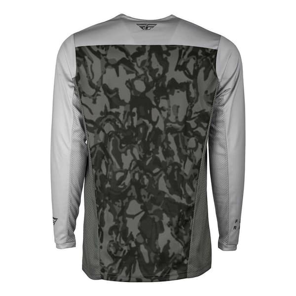 Fly Racing Långärmad T-shirt Radium Grå M Man