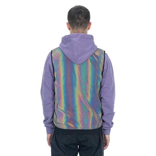 Cube Gilet Safety Wind Lilla L Mand