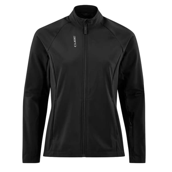 Cube Jacka Atx Softshell Cmpt Svart L Kvinna