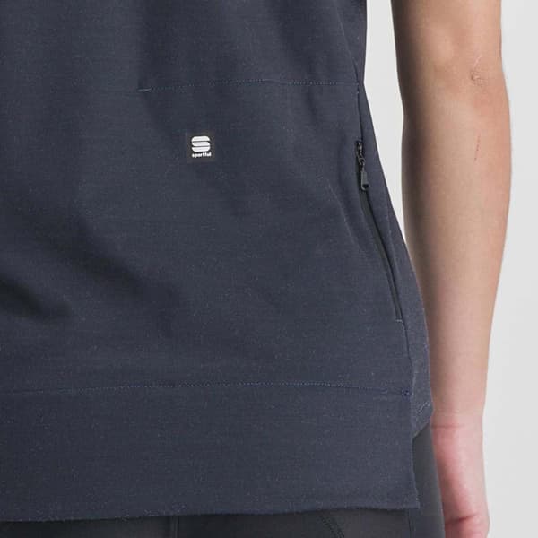 Sportful Kortärmad T-shirt Giara Blå S Kvinna