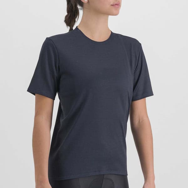 Sportful Kortärmad T-shirt Giara Blå L Kvinna