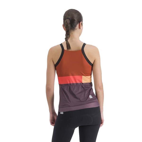 Sportful Ärmlös T-shirt Snap Röd,Grå S Kvinna