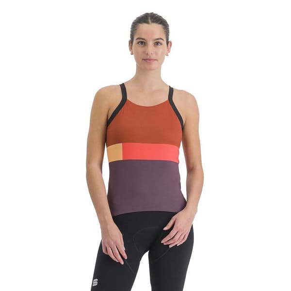 Sportful Ärmlös T-shirt Snap Röd,Grå S Kvinna