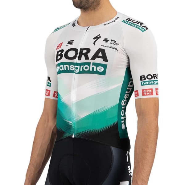 Sportful Jersey Bora-hansgrohe 2021 Bomber Grøn,Hvid S Mand