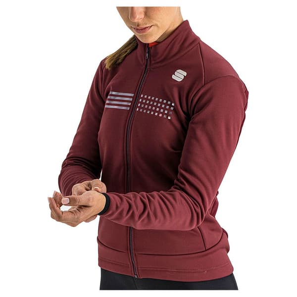 Sportful Jacka Tempo Röd S Kvinna
