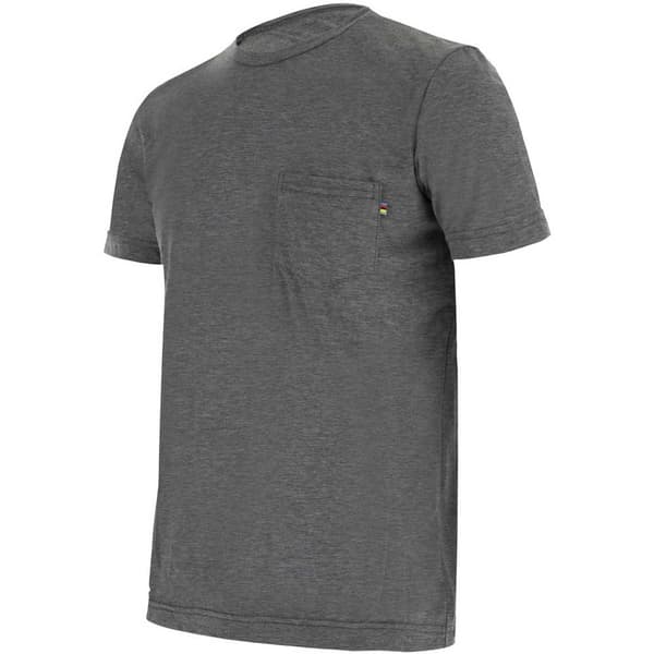 Santini Kortärmad T-shirt Uci Technical Grå L Man