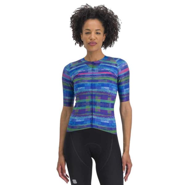 Sportful Sweatshirt Glitch Blå S Kvinde