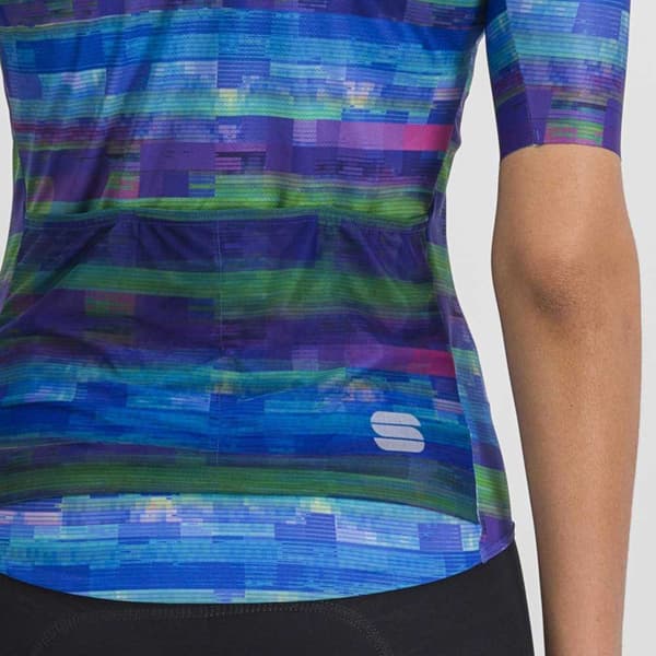 Sportful Sweatshirt Glitch Blå M Kvinde