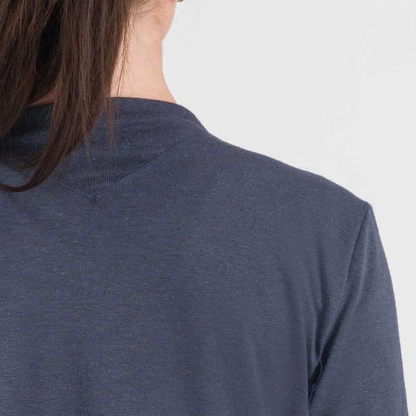 Sportful Langærmet T-shirt Giara Blå S Kvinde