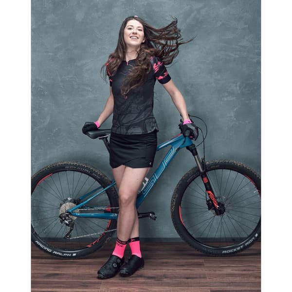 Silvini Mtb Nederdel Isorno Sort L Kvinde