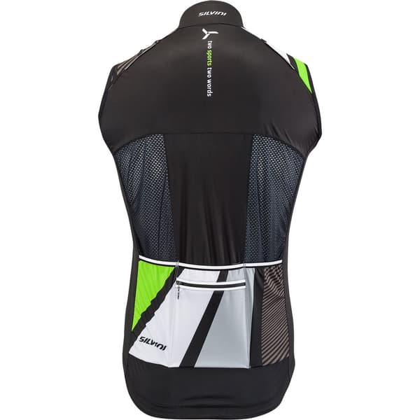 Silvini Gilet Team Sort XL Mand