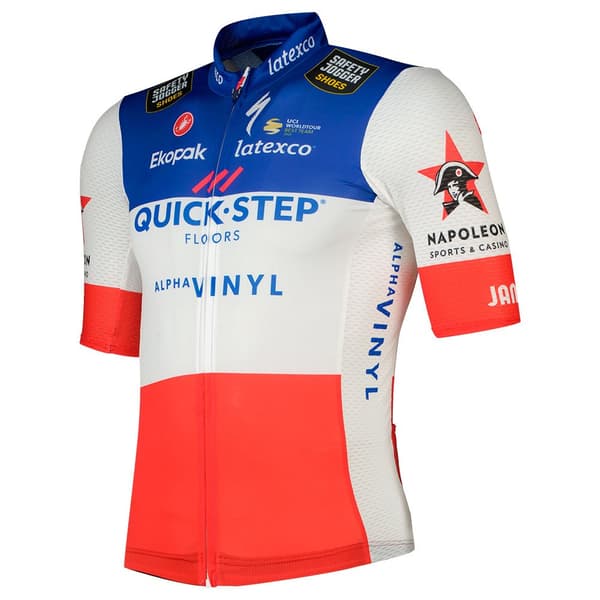 Castelli Kortärmad Tröja Competizione Vit 2XL Man