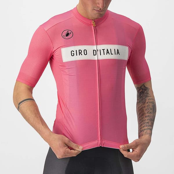 Castelli Lyhythihainen Jersey Giro Italia 2022 Fuori Pinkki 2XL Mies