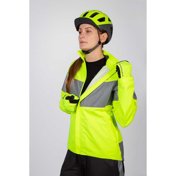 Endura Jacka Urban Luminite En1150wp Gul S Kvinna