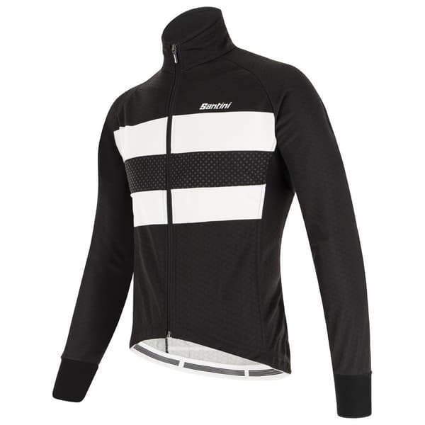 Santini Jacka Color Bengal Svart S Man